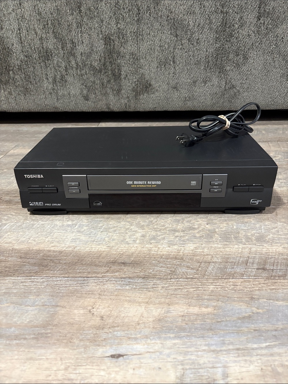 Toshiba W-607C VCR VHS Player *please read description*